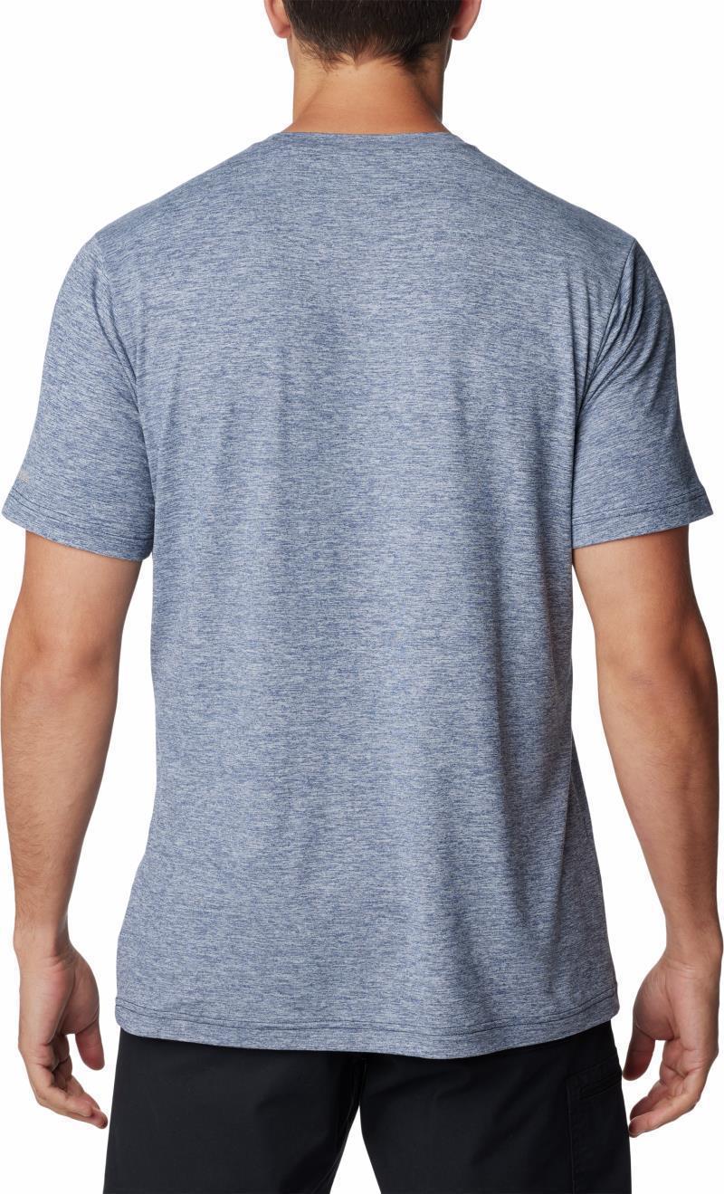 Kwick Hike Graphic SS Tee - Mens - Collegiate Navy Heather / CSC Box Treeline 2