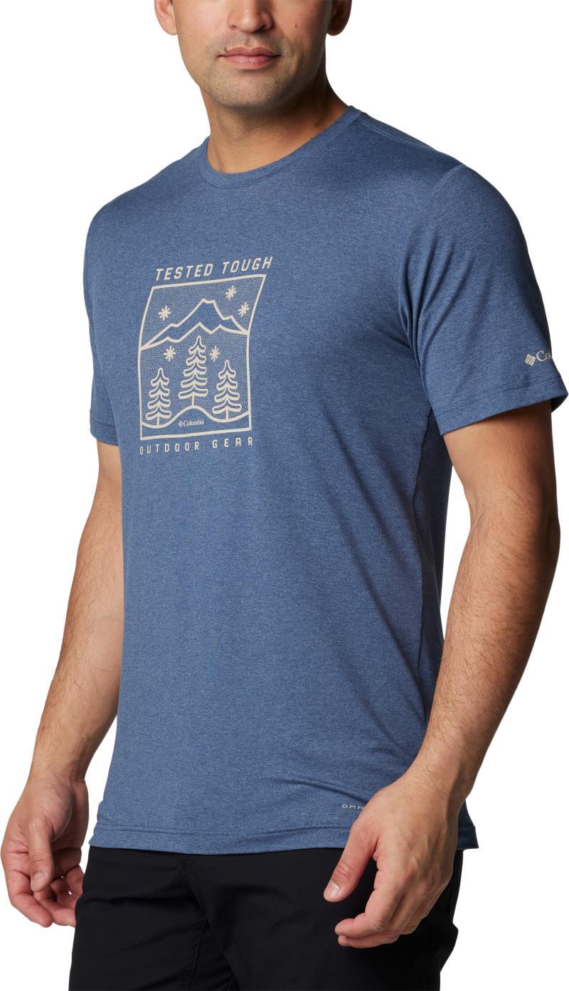 Kwick Hike Graphic SS Tee - Mens - Dark Mountain / Snowy Dreams 3