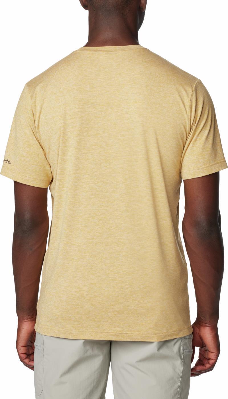 Kwick Hike Graphic SS Tee - Mens - Light Camel Heather / CSC Box Treeline 2