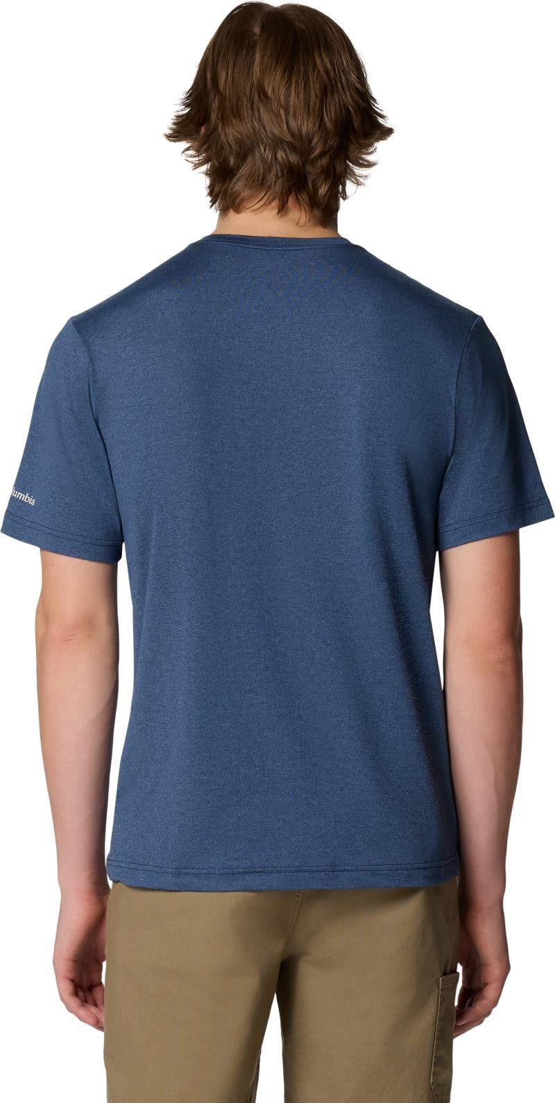 Kwick Hike Graphic SS Tee - Mens - collegiate navy heather / peak direction 1