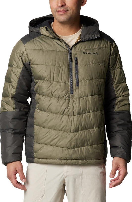 Labyrinth Loop Half Zip - Mens - Stone Green / Shark 1