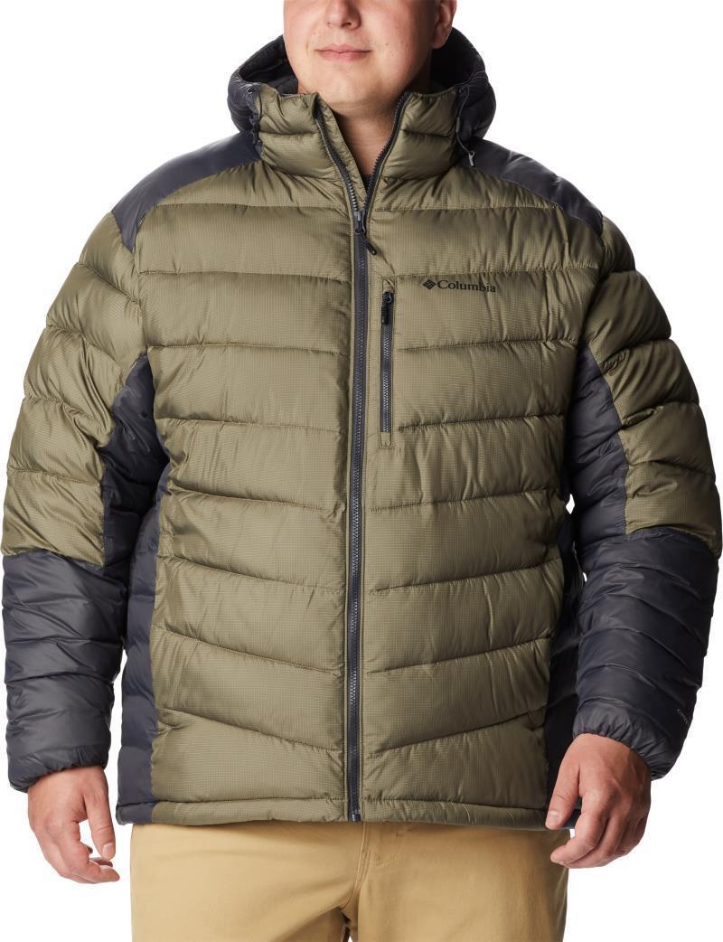 Labyrinth Loop Hooded Jacket - Big - Mens - Stone Green / Shark 1