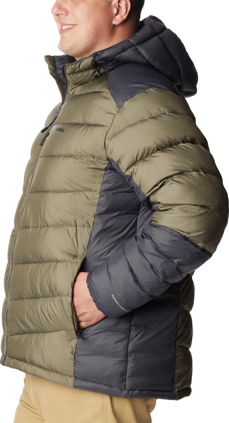 Labyrinth Loop Hooded Jacket - Big - Mens - Stone Green / Shark 3