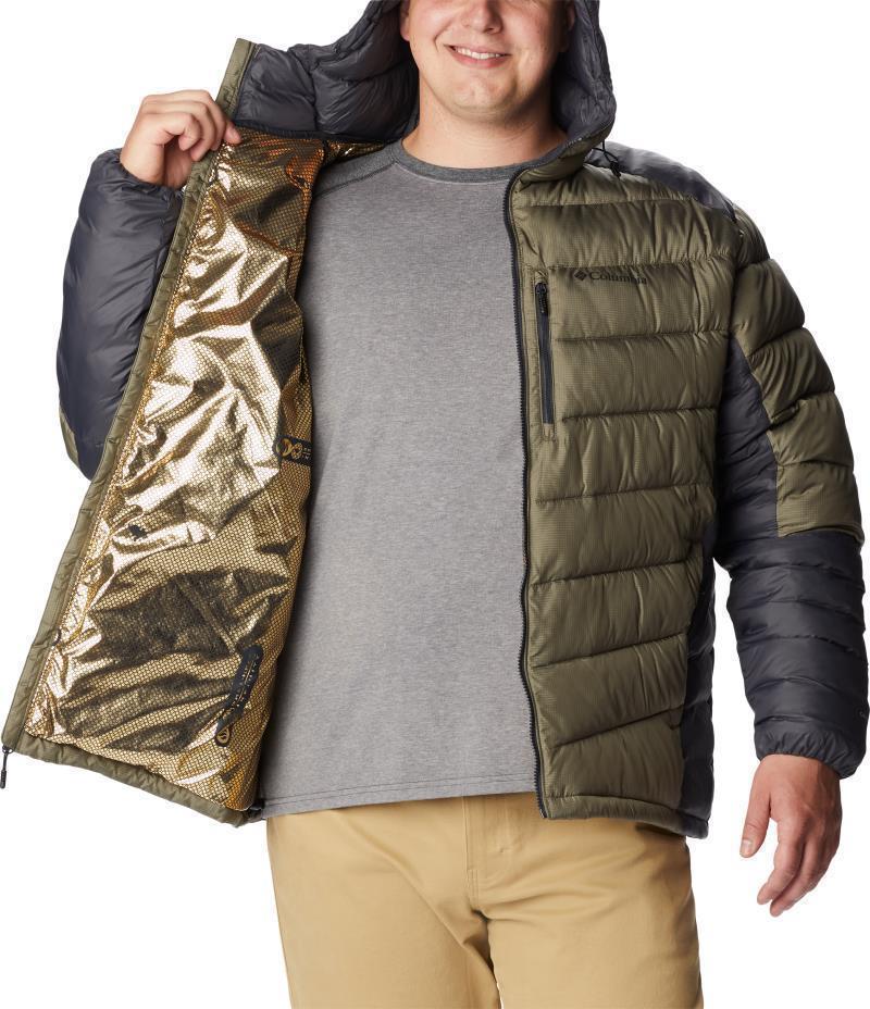 Labyrinth Loop Hooded Jacket - Big - Mens - Stone Green / Shark 5