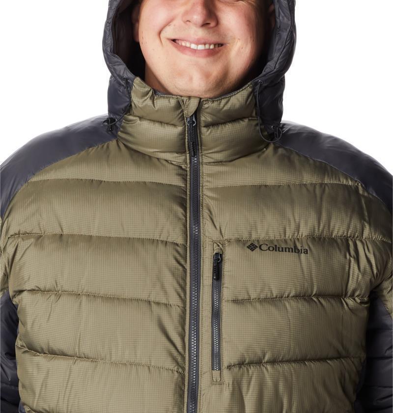 Labyrinth Loop Hooded Jacket - Big - Mens - Stone Green / Shark 6