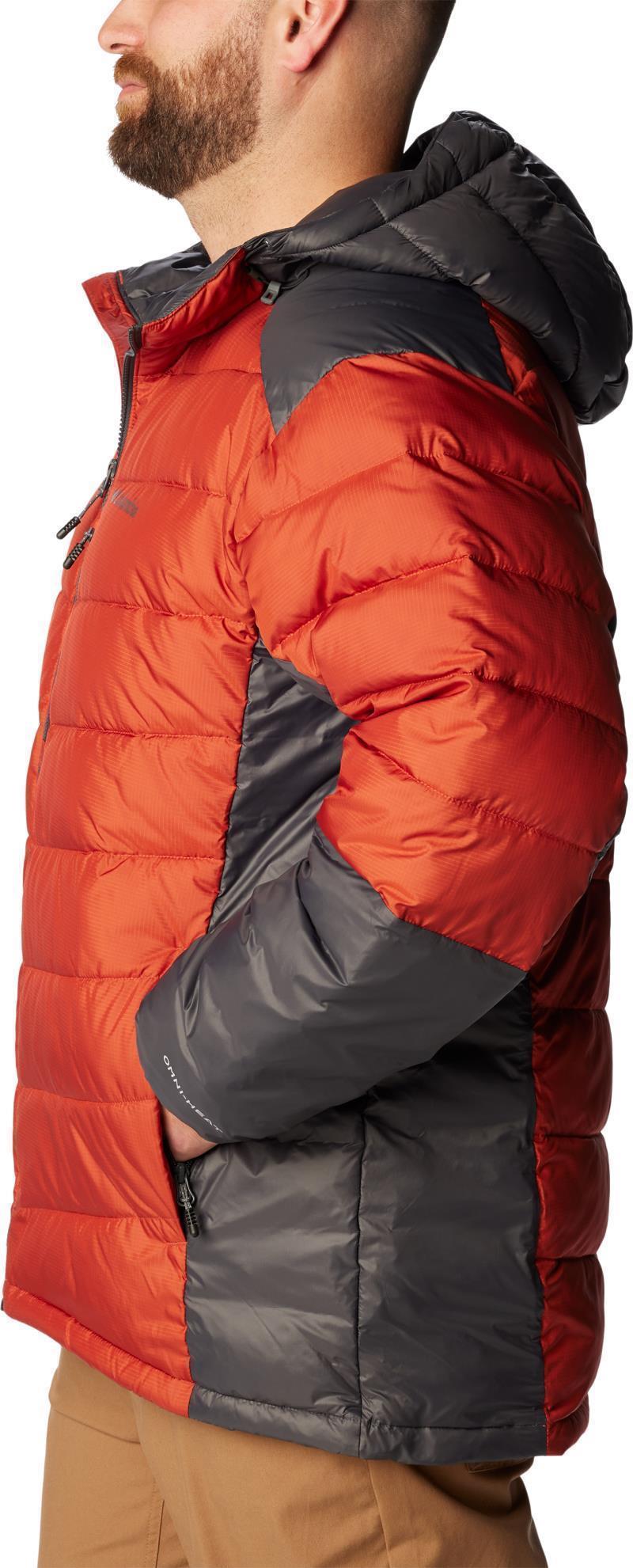 Labyrinth Loop Hooded Jacket - Big - Mens - Warp Red / Shark 3