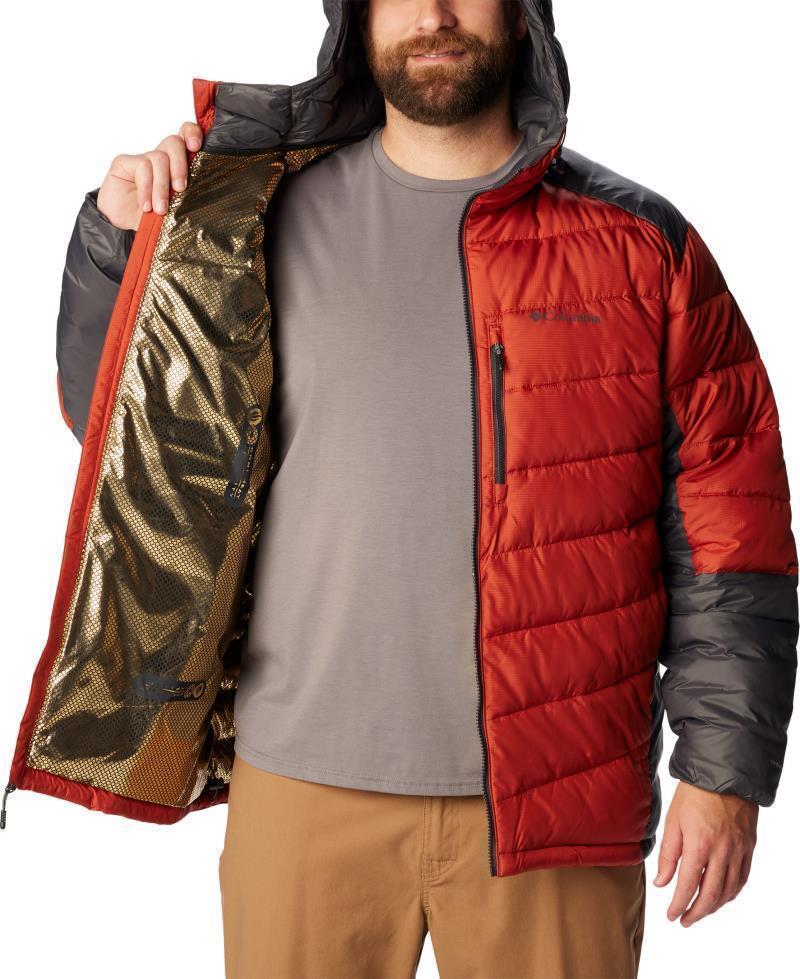 Labyrinth Loop Hooded Jacket - Big - Mens - Warp Red / Shark 5