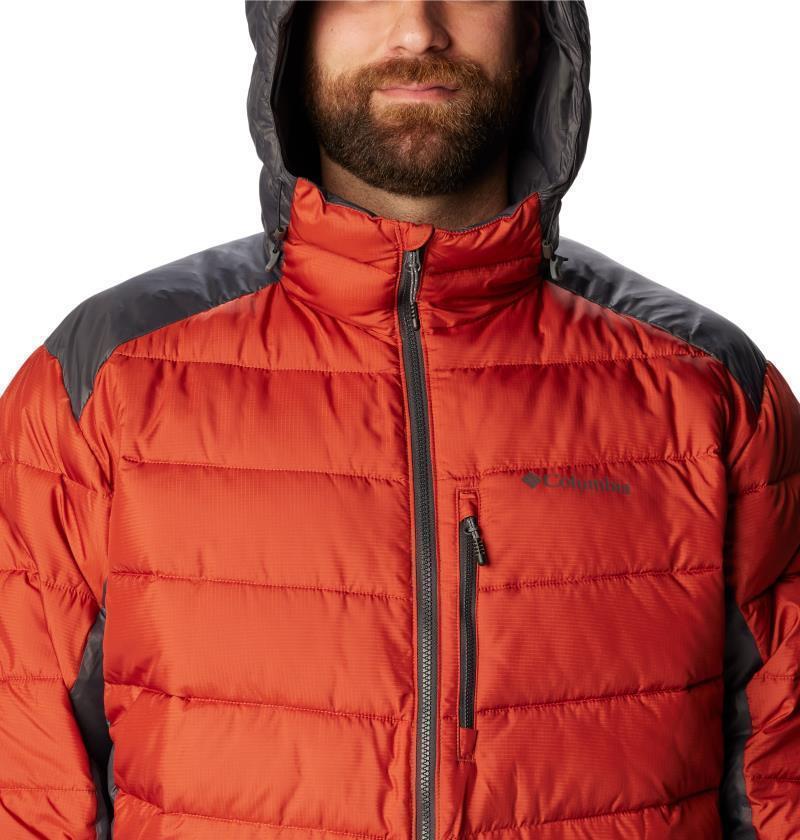 Labyrinth Loop Hooded Jacket - Big - Mens - Warp Red / Shark 6