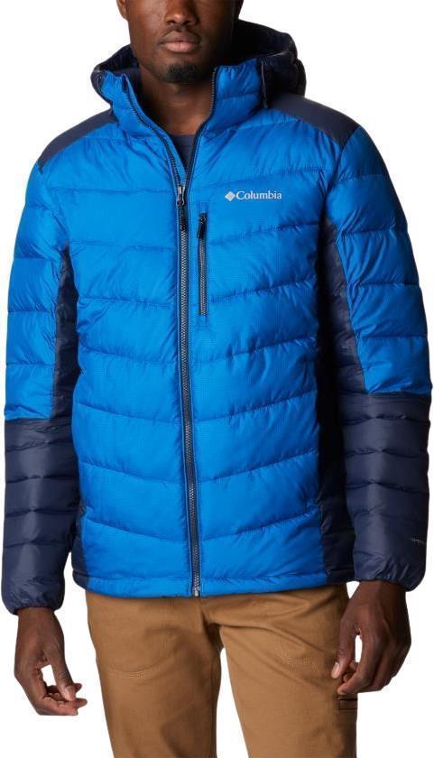 Labyrinth Loop Hooded Jacket - Mens - Bright Indigo / Collegiate Navy 1