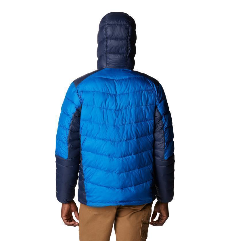 Labyrinth Loop Hooded Jacket - Mens - Bright Indigo / Collegiate Navy 2