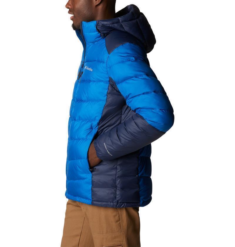 Labyrinth Loop Hooded Jacket - Mens - Bright Indigo / Collegiate Navy 4