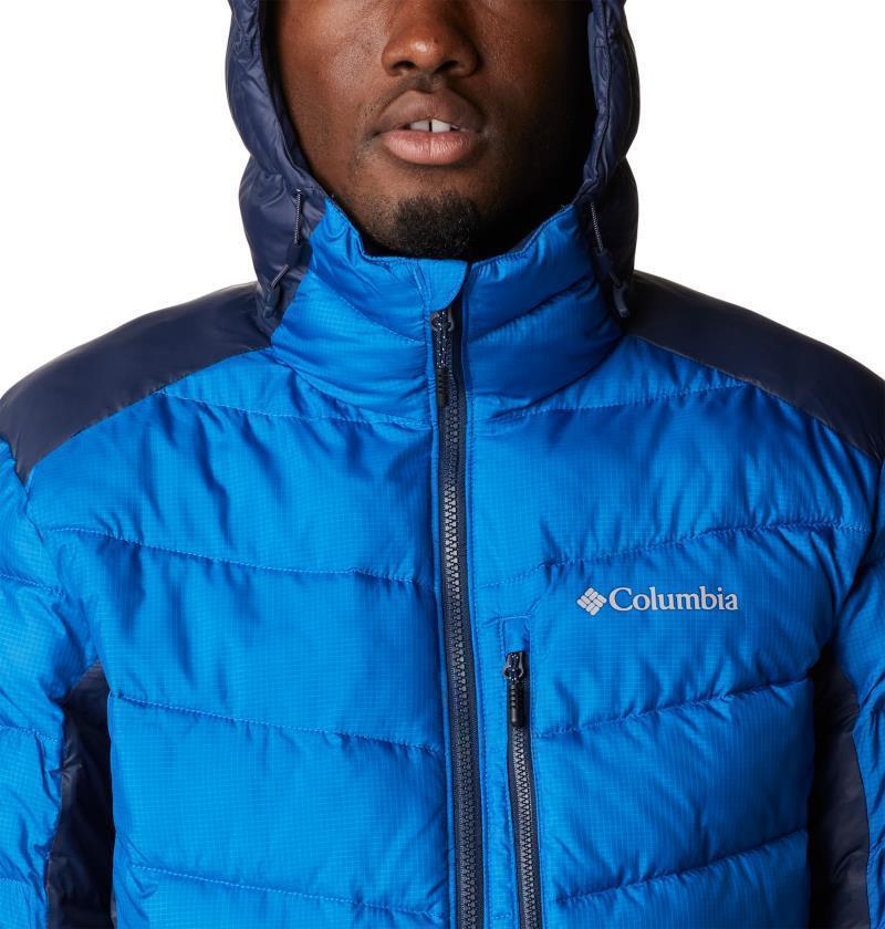 Labyrinth Loop Hooded Jacket - Mens - Bright Indigo / Collegiate Navy 6