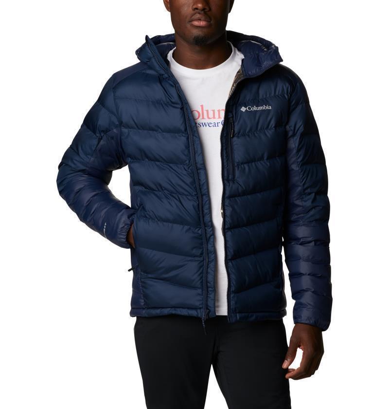 Labyrinth Loop Hooded Jacket - Mens - Collegiate Navy 1