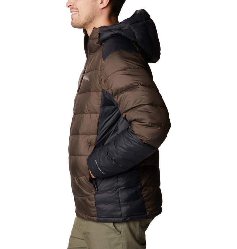 Labyrinth Loop Hooded Jacket - Mens - Cordovan / Black 3
