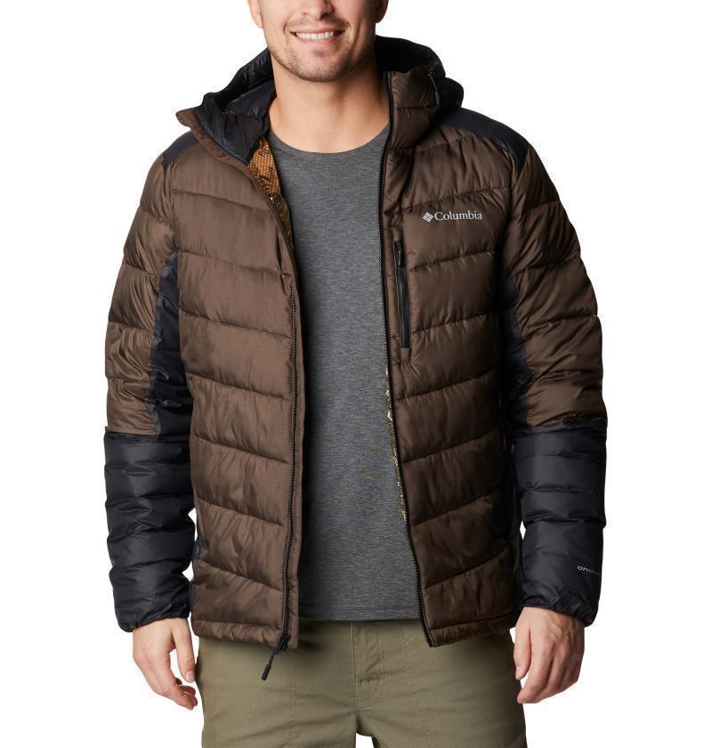 Labyrinth Loop Hooded Jacket - Mens - Cordovan / Black 4