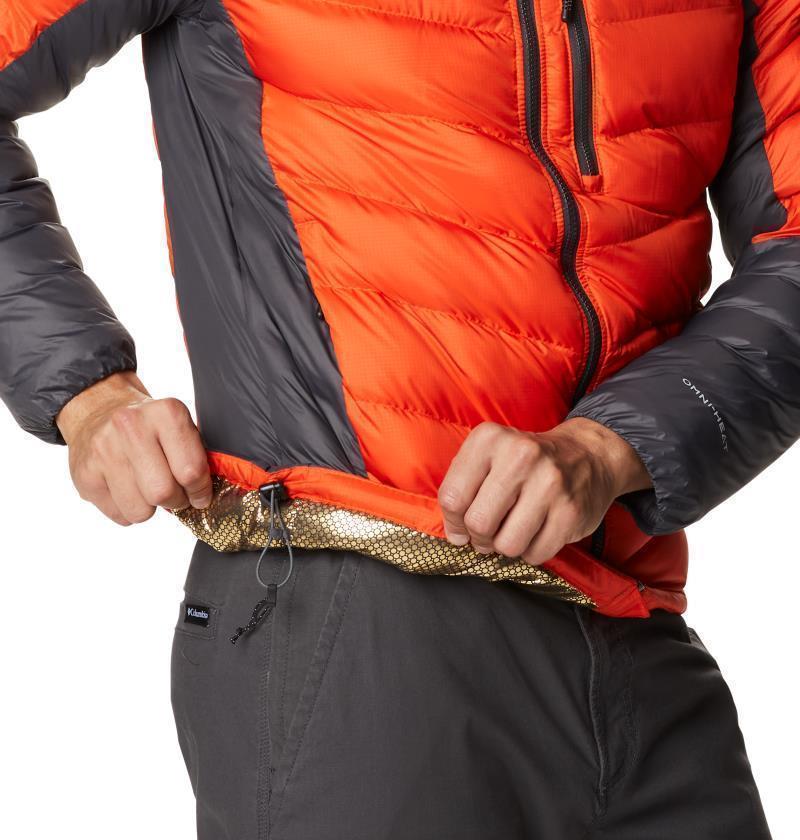 Labyrinth Loop Hooded Jacket - Mens - Red Quartz / Shark 6