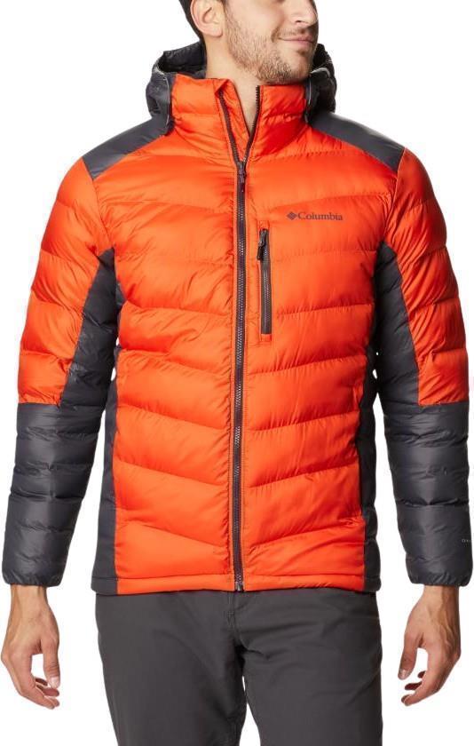 Labyrinth Loop Hooded Jacket - Mens - Red Quartz / Shark 1