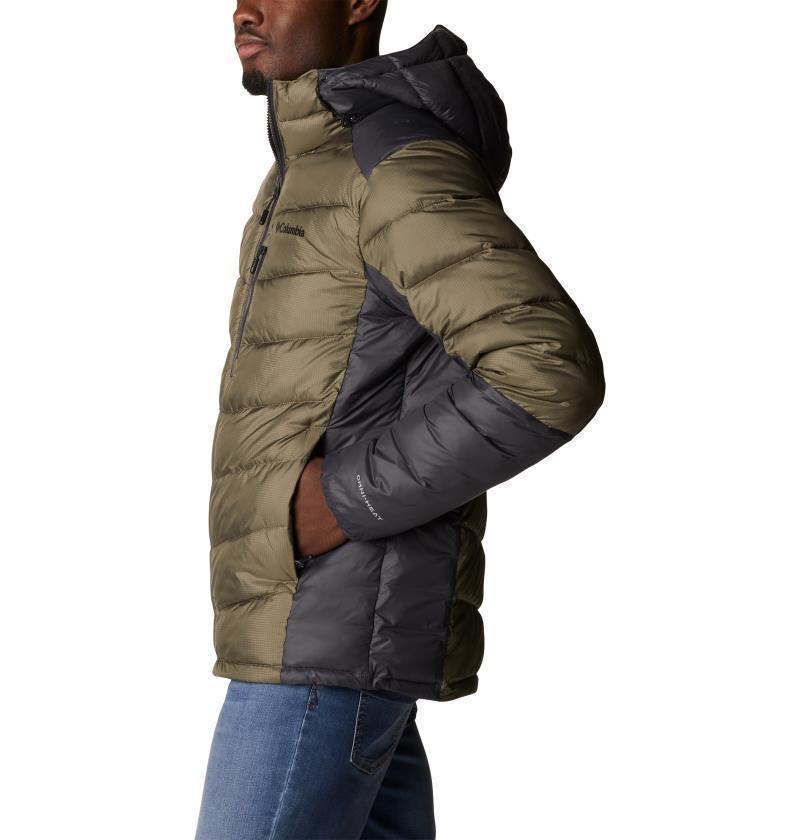 Labyrinth Loop Hooded Jacket - Mens - Stone Green / Shark 4