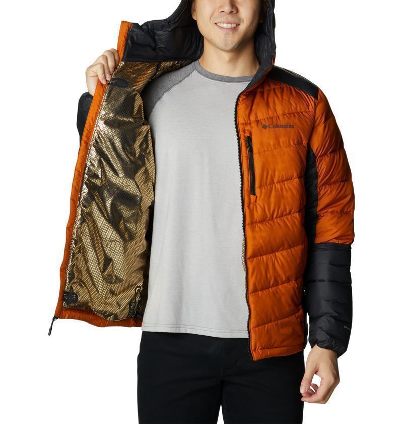Labyrinth Loop Hooded Jacket - Mens - Warm Copper / Black 5