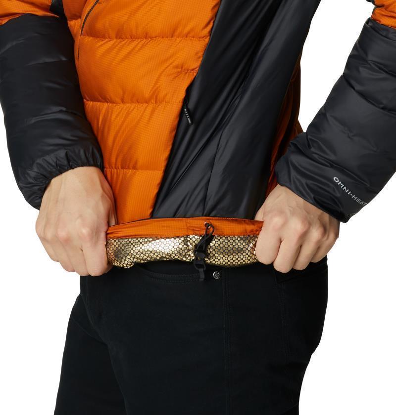 Labyrinth Loop Hooded Jacket - Mens - Warm Copper / Black 7