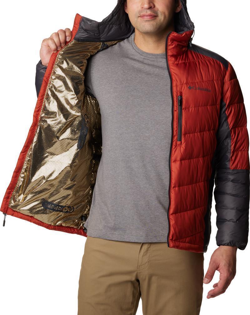 Labyrinth Loop Hooded Jacket - Mens - Warp Red / Shark 3