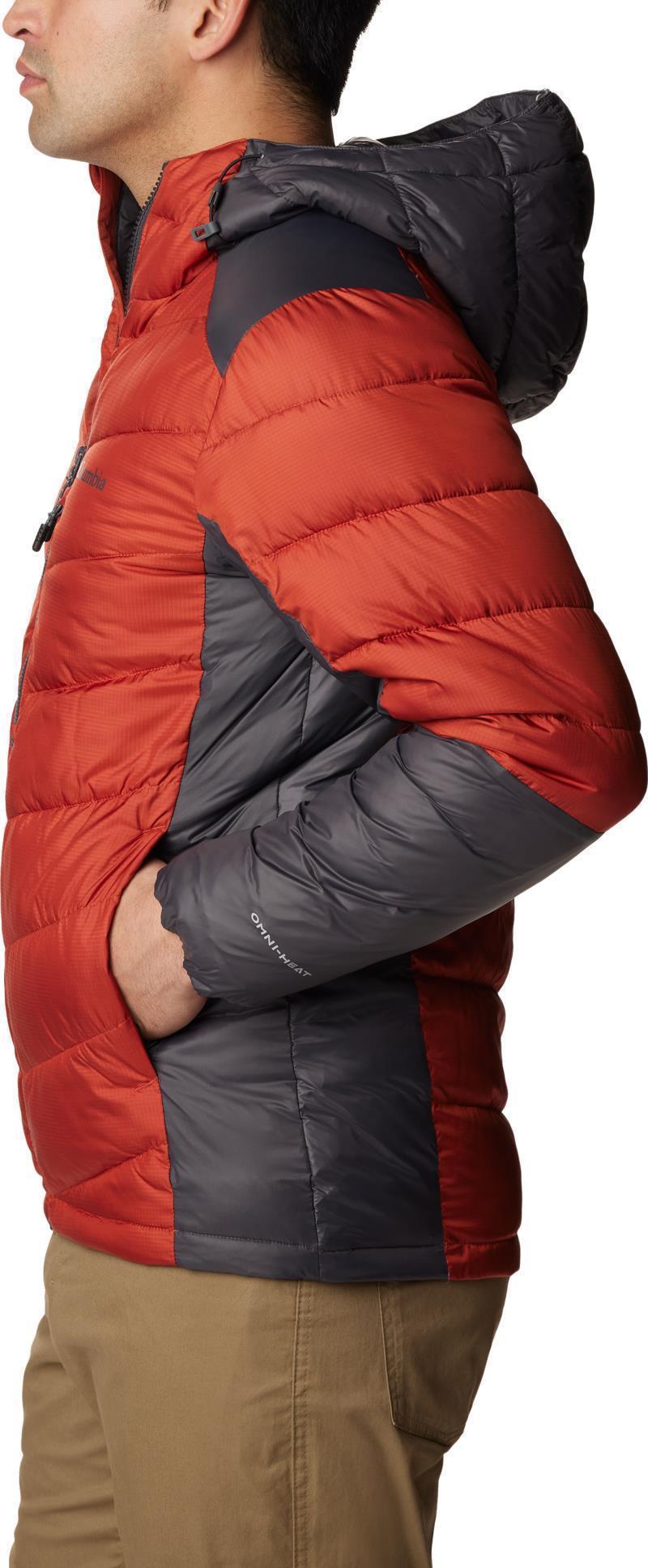 Labyrinth Loop Hooded Jacket - Mens - Warp Red / Shark 4