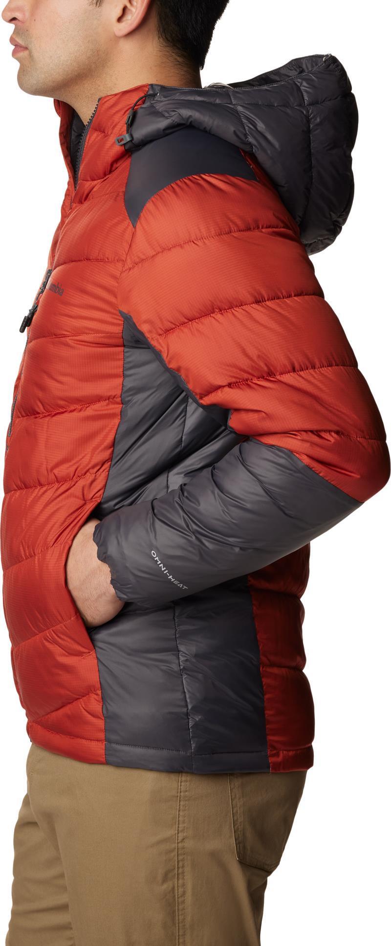 Labyrinth Loop Hooded Jacket - Tall - Mens - Warp Red / Shark 2