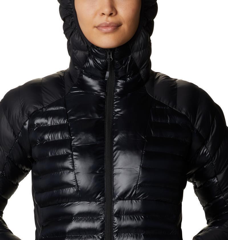 Labyrinth Loop Hooded Jacket - Womens - Black 5