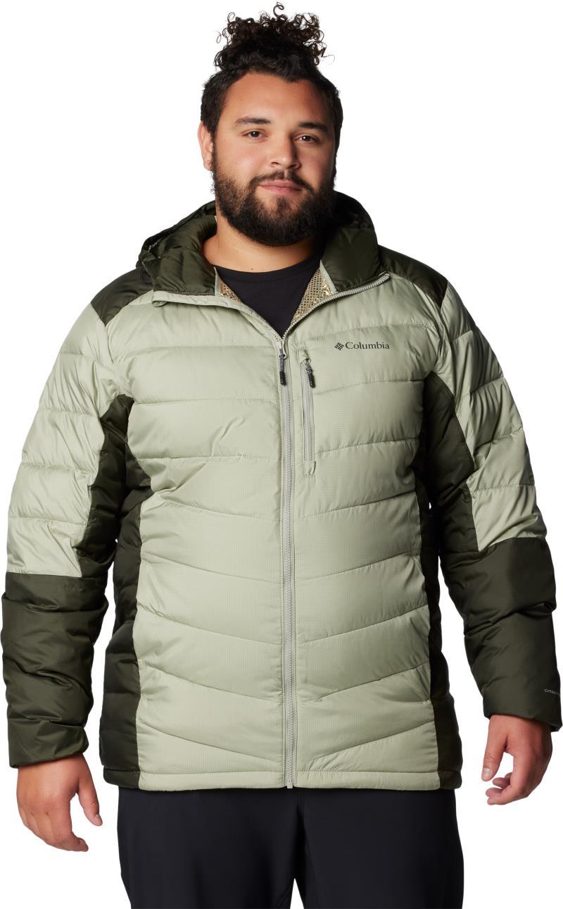 Labyrinth Loop II Hooded Jacket, Extended - Mens - safari / greenscape 1