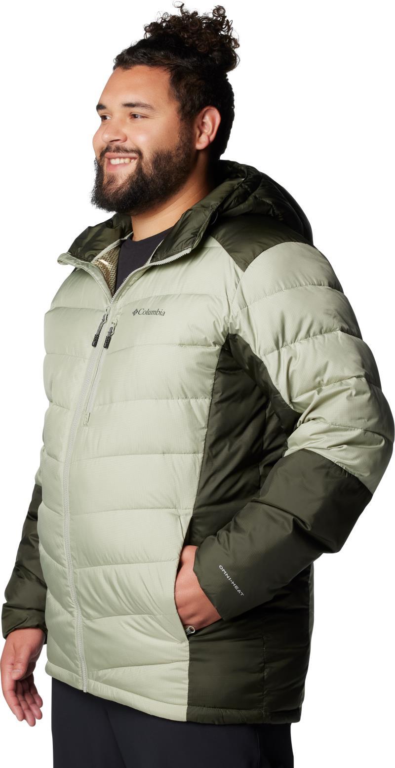 Labyrinth Loop II Hooded Jacket, Extended - Mens - safari / greenscape 1