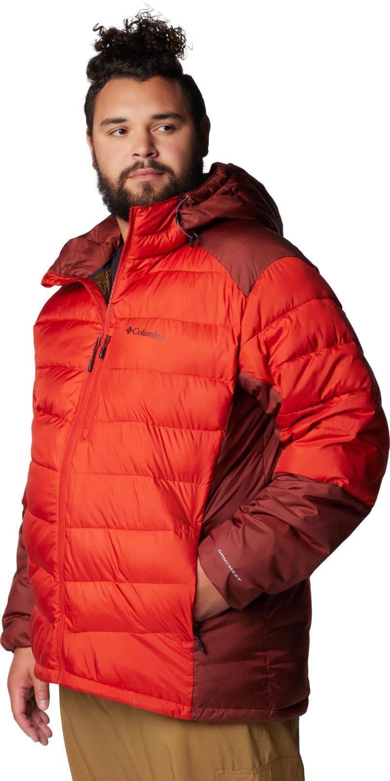 Labyrinth Loop II Hooded Jacket, Extended - Mens - sail red / spice 1