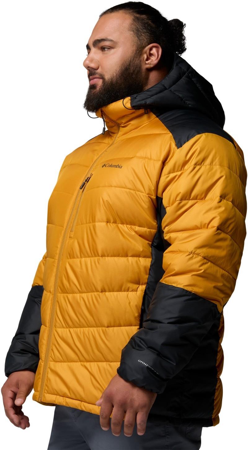 Labyrinth Loop II Hooded Jacket, Extended - Mens - squash / black 1