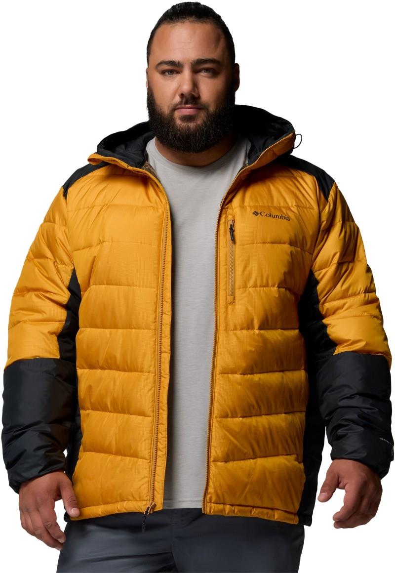 Labyrinth Loop II Hooded Jacket, Extended - Mens - squash / black 1