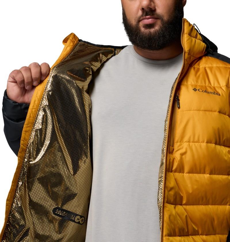 Labyrinth Loop II Hooded Jacket, Extended - Mens - squash / black 1