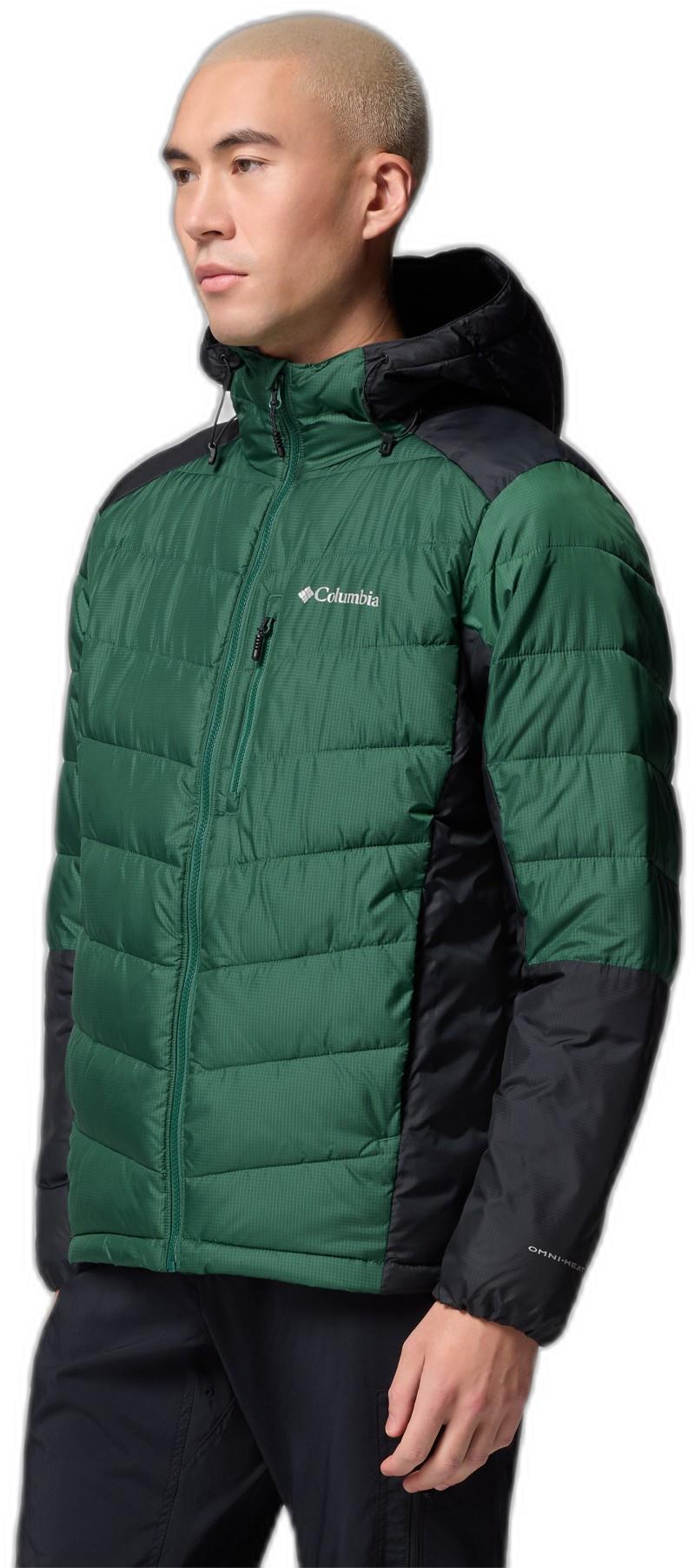 Labyrinth Loop II Hooded Jacket, Tall - Mens - rain forest / black 1