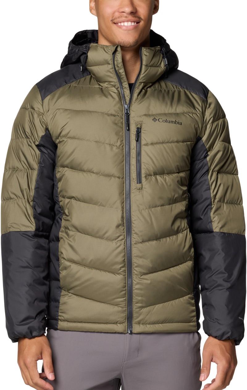 Labyrinth Loop II Hooded Jacket, Tall - Mens - stone green / shark 1