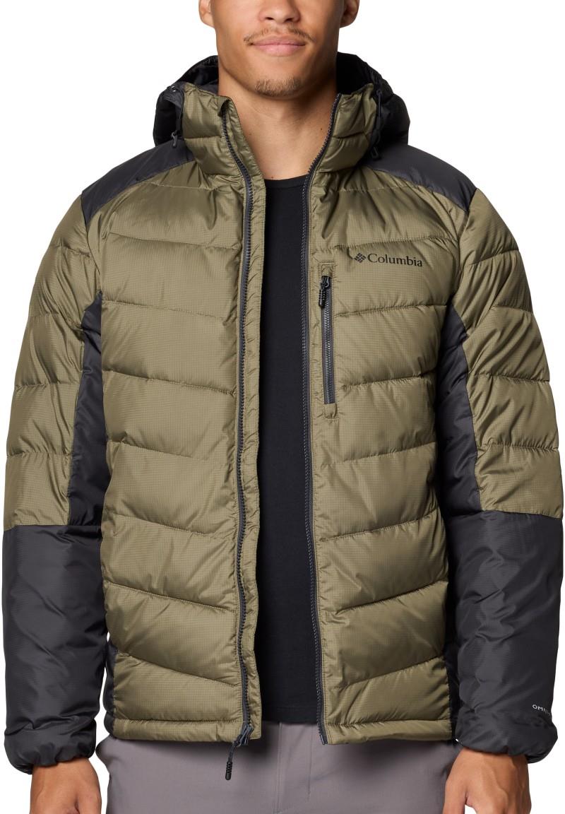 Labyrinth Loop II Hooded Jacket, Tall - Mens - stone green / shark 1