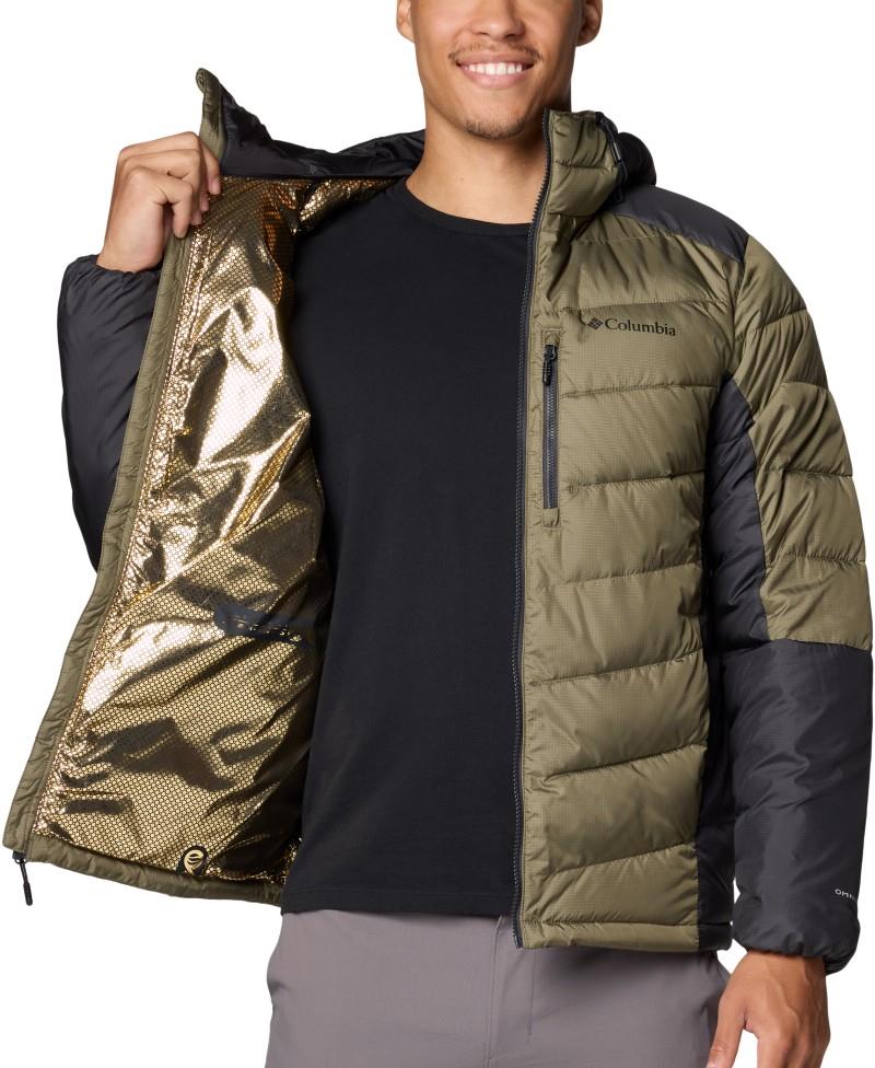 Labyrinth Loop II Hooded Jacket, Tall - Mens - stone green / shark 1