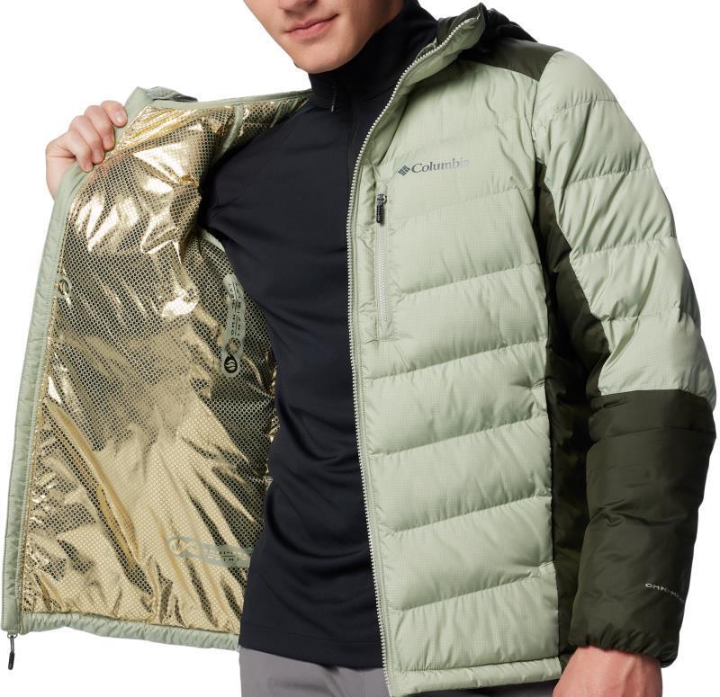Labyrinth Loop II Hooded Jacket - Mens - Safari / Greenscape 3