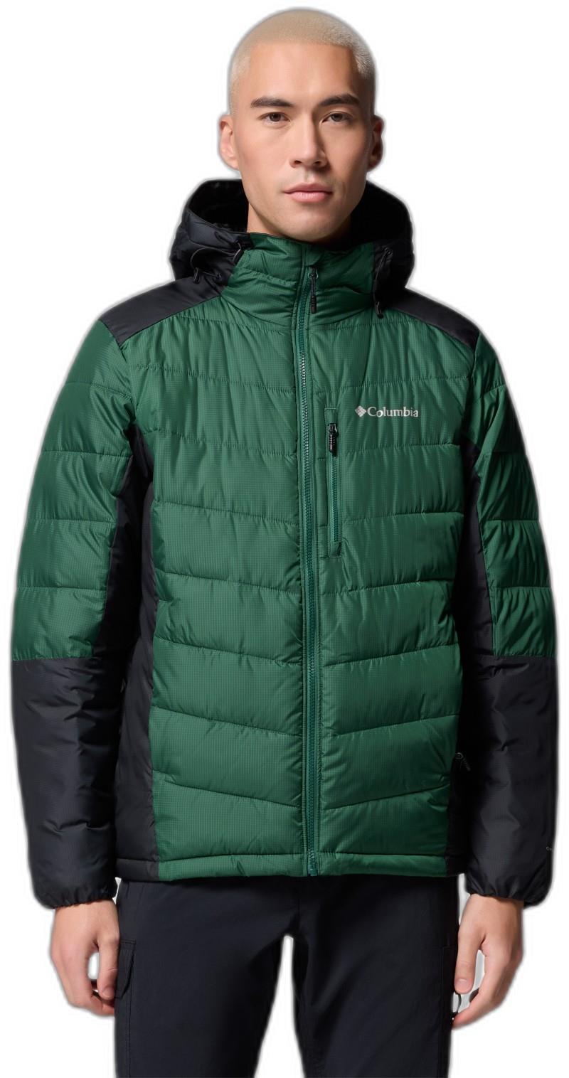 Labyrinth Loop II Hooded Jacket - Mens - rain forest / black 1