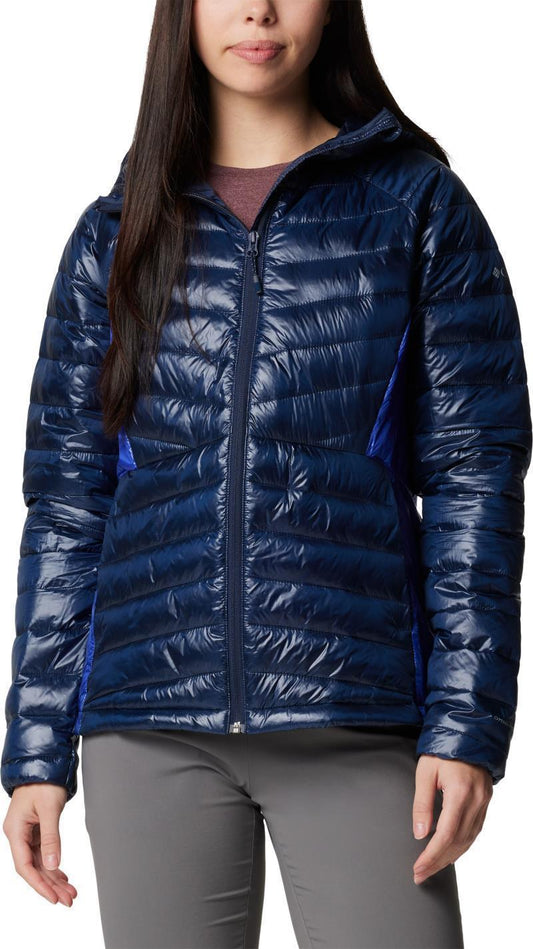 Labyrinth Loop II Hooded Jacket - Womens - Collegiate Navy / Clematis Blue 1