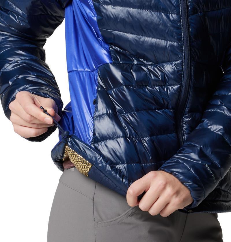 Labyrinth Loop II Hooded Jacket - Womens - Collegiate Navy / Clematis Blue 7