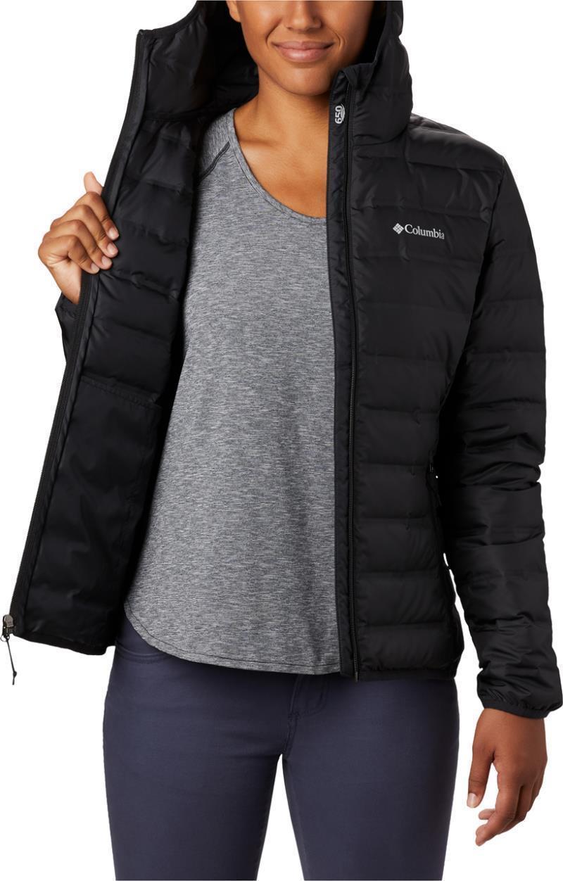 Lake 22 Down Hooded Jacket - Womens - Black 4