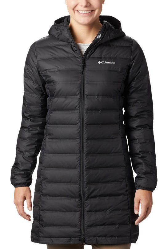 Lake 22 Down Long Hooded Jacket - Womens - Black 1