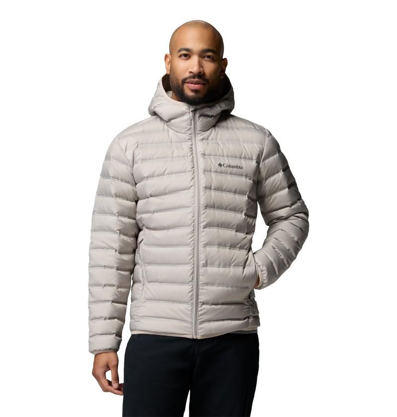 Lake 22 II Down Hooded Jacket - Mens - flint grey 1