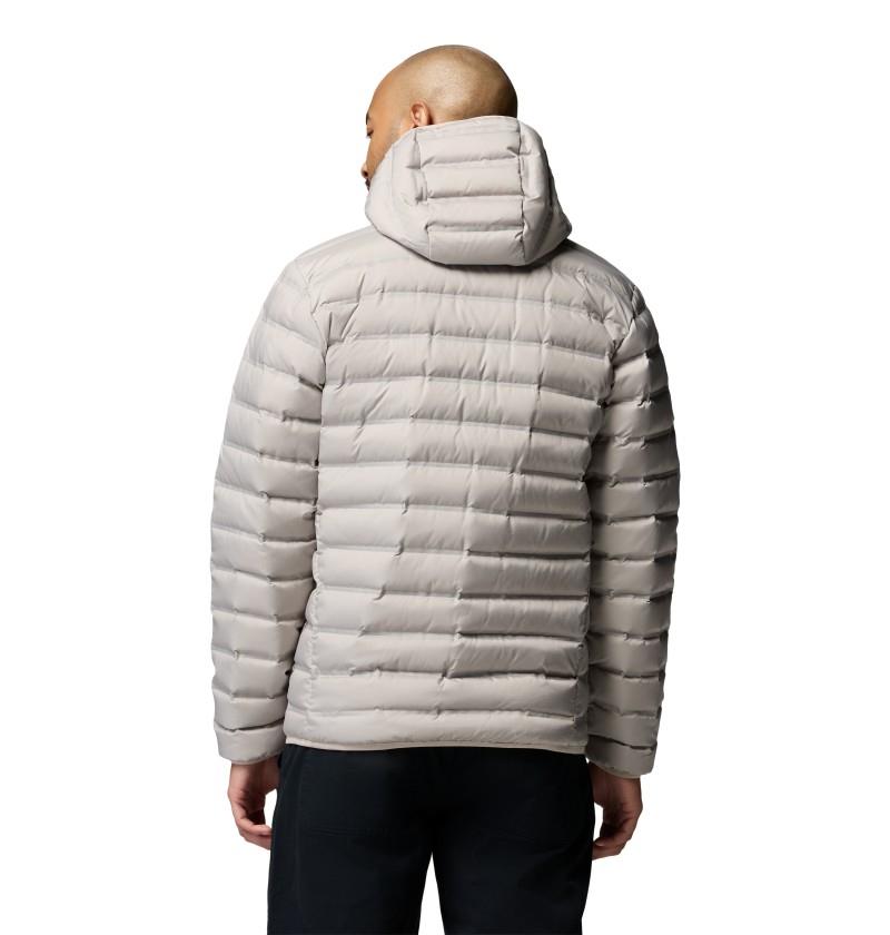Lake 22 II Down Hooded Jacket - Mens - flint grey 1