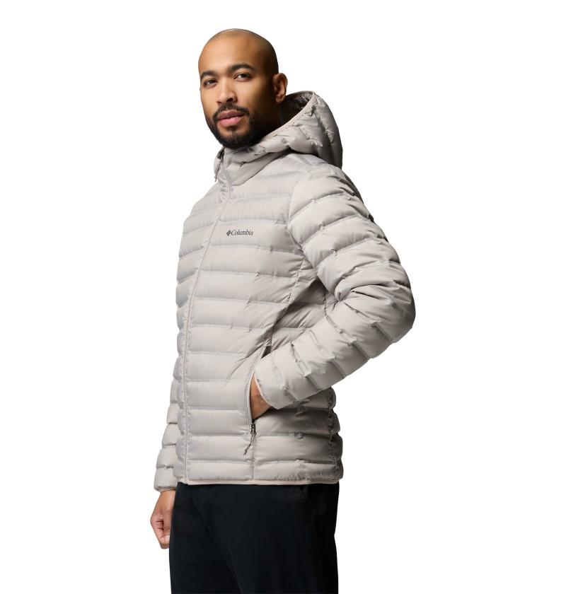 Lake 22 II Down Hooded Jacket - Mens - flint grey 1