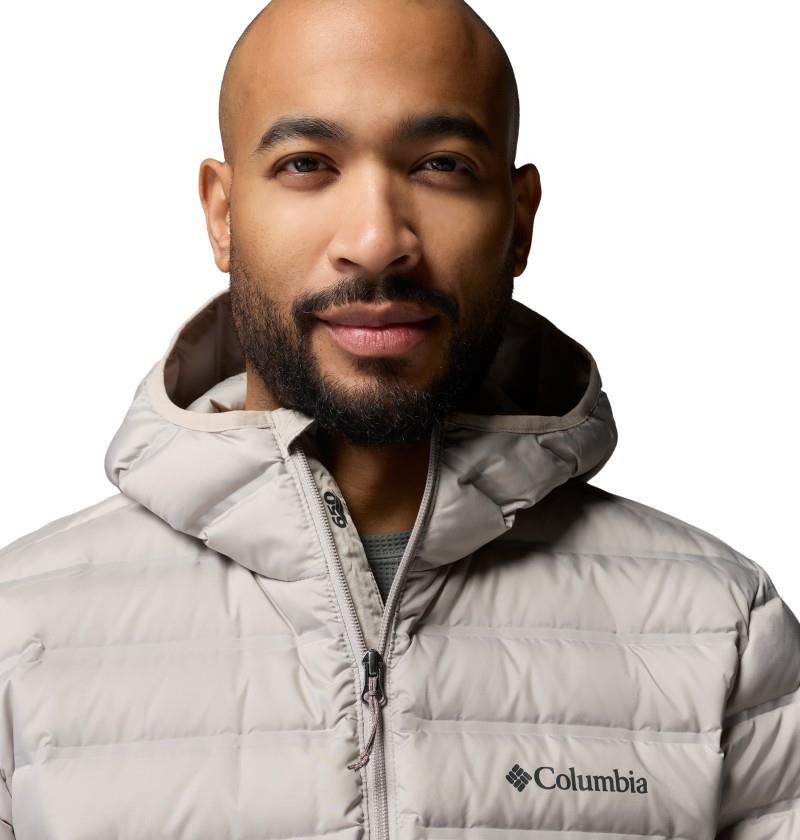 Lake 22 II Down Hooded Jacket - Mens - flint grey 1