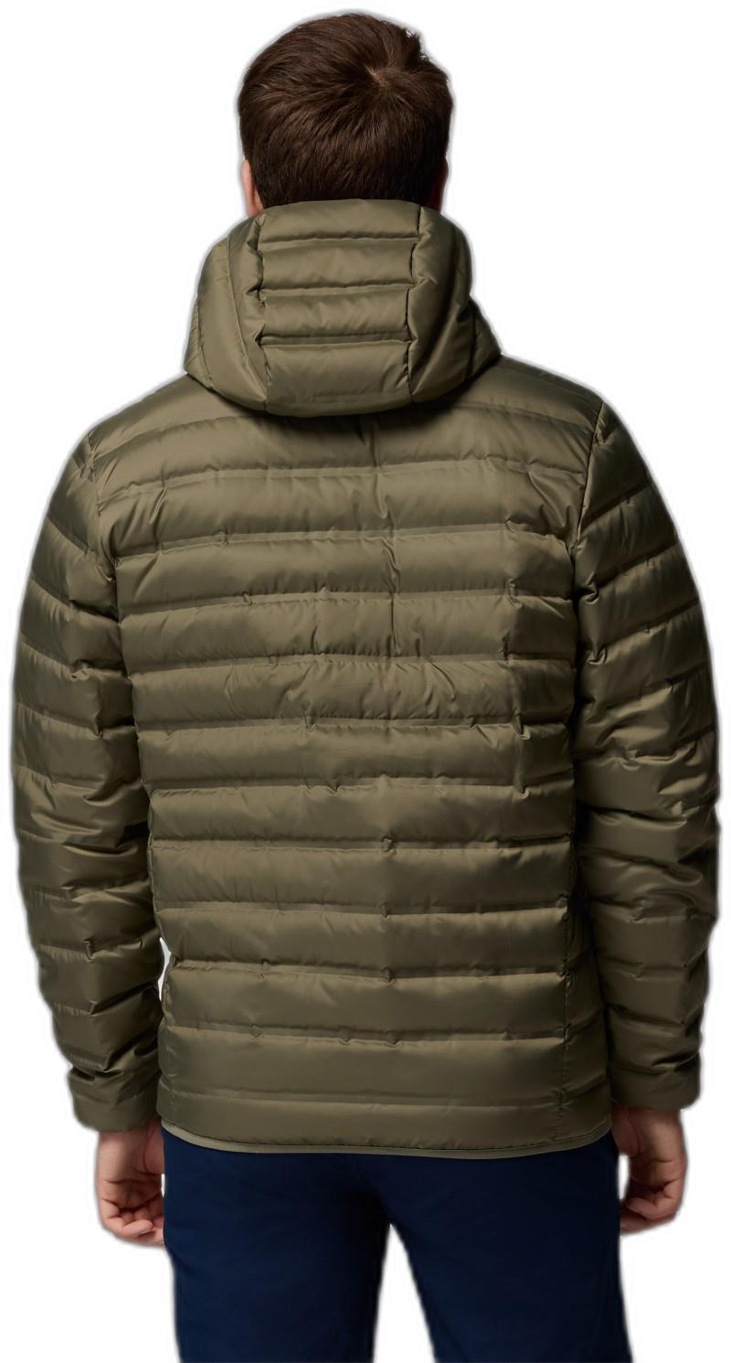 Lake 22 II Down Hooded Jacket - Mens - stone green 1