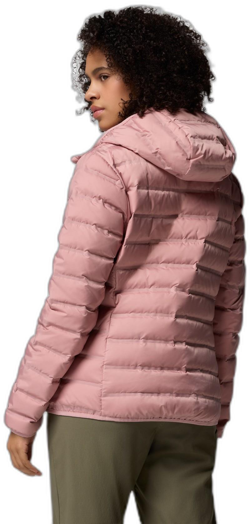 Lake 22 II Down Hooded Jacket - Womens - eraser pink 1